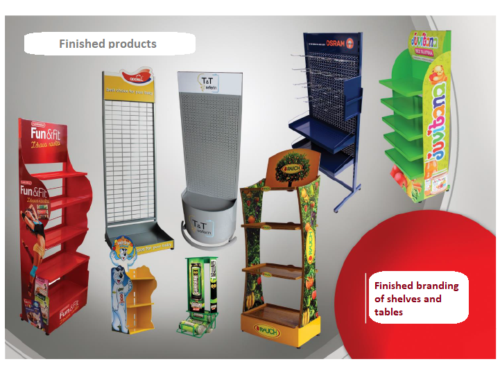 Shelf Branding - Five Bits